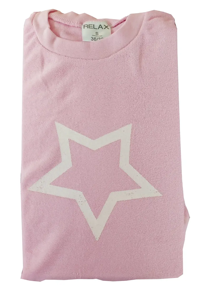 Normann dames pyjama badstof - Star - Warme winter pyjama