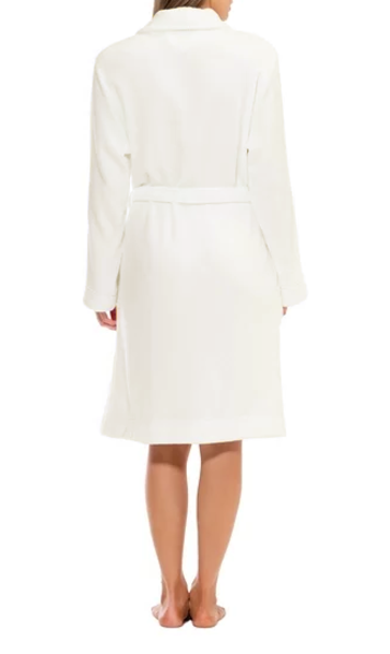 HL-tricot dames badjas fleece - Comfort - Warme winter ochtendjas - Badjassen dames