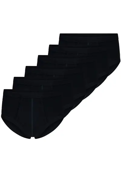 Beeren 6 stuks heren slips met gulp - Voordeelpack