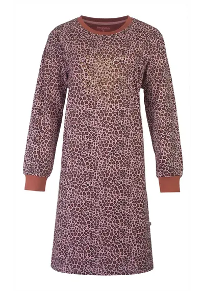 Irresistible dames nachthemd - Brown Leopard Irresistible dames nachthemd - Brown Leopard