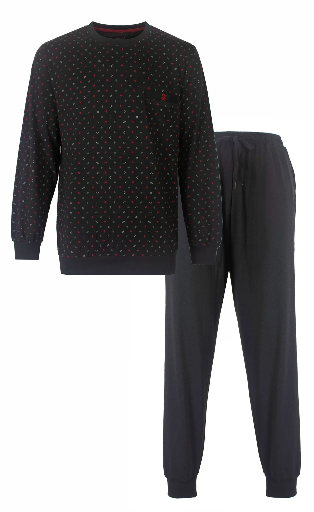 Paul Hopkins pyjama heren lange mouw - Wybertjes - Maat S