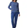 Pastunette dames pyjama Badstof - Blue Winter