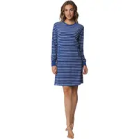 Pastunette badstof dames nachthemd - Winter Blue Pastunette badstof dames nachthemd - Winter Blue