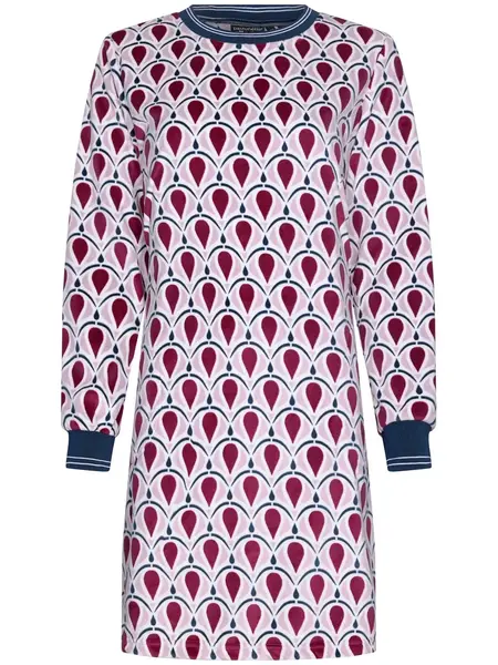 Pastunette Fleece dames nachthemd - lange mouwen - Winter nachtjapon lange mouwen Pastunette Fleece dames nachthemd - lange mouwen - Winter nachtjapon lange mouwen