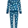 Rebelle warme fleece pyjama dames - Laura