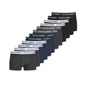 Jack & Jones 12-Pack heren boxershort - Combi - Multipack katoenen heren onderbroeken - Mannen ondergoed
