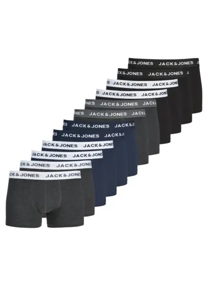 Jack & Jones 12-Pack heren boxershort - Combi Jack & Jones 12-Pack heren boxershort - Combi