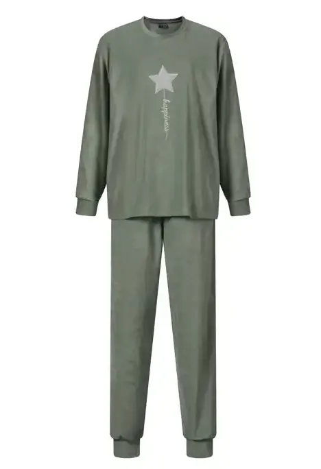 Lunatex badstof dames pyjama - Stars