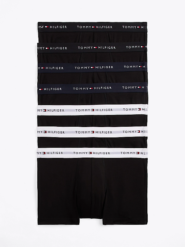 Tommy Hilfiger 7-Pack - Heren Trunks Boxers - Combi - Multipack katoenen heren onderbroeken
