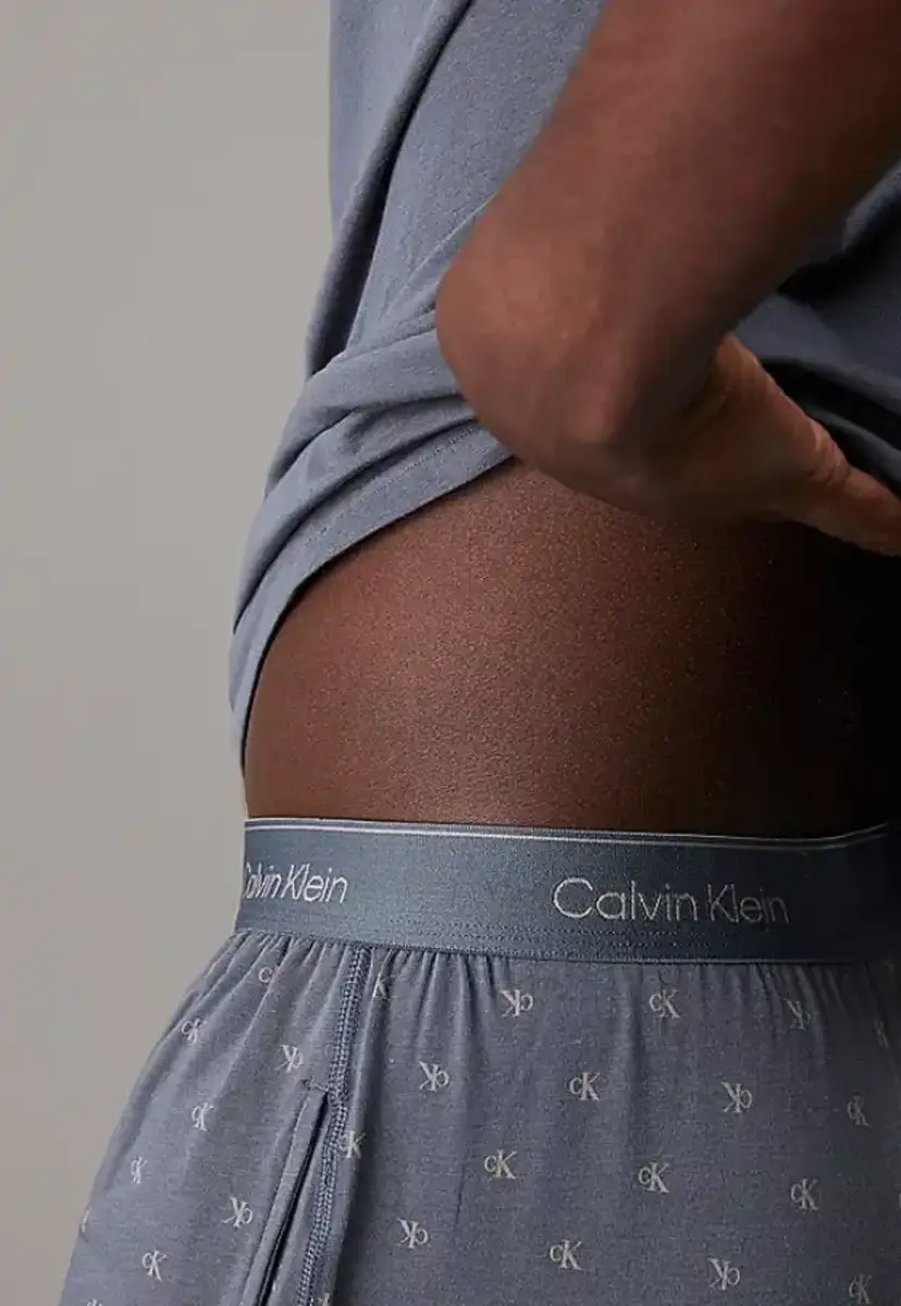 Calvin Klein shortama heren - Katoenen mannen pyjama korte mouw en korte broek Calvin Klein shortama heren - Katoenen mannen pyjama korte mouw en korte broek