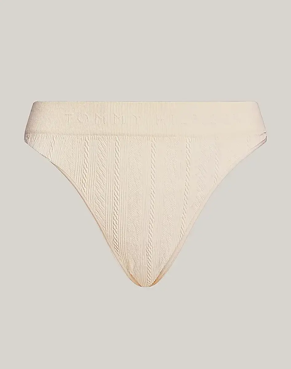 Tommy Hilfiger Naadloze dames string - Logo - Seamless dames onderbroek - Microvezel Tommy Hilfiger Naadloze dames string - Logo - Seamless dames onderbroek - Microvezel