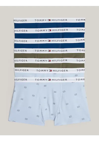 Tommy Hilfiger 7-Pack jongens Boxershorts - Figure Tommy Hilfiger 7-Pack jongens Boxershorts - Figure