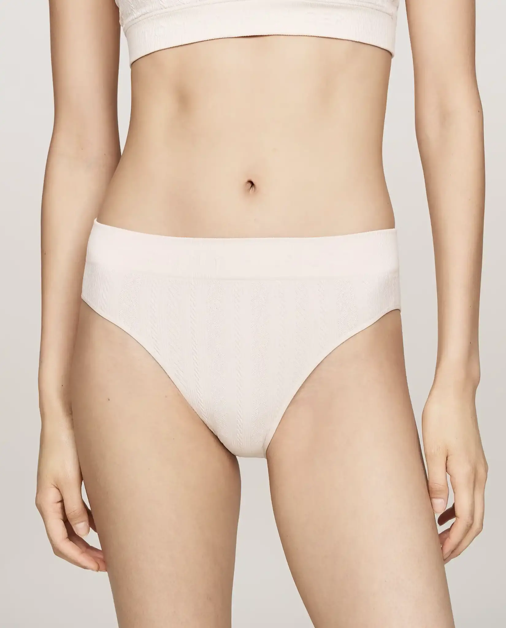 Tommy Hilfiger Naadloze dames taille slips - Seamless logo - Invisible dames onderbroeken beige