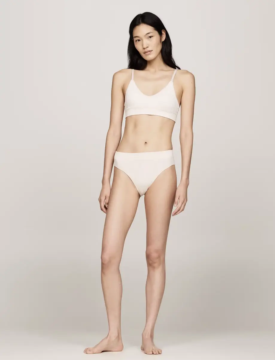 Tommy Hilfiger Naadloze dames taille slips - Seamless logo - Invisible dames onderbroeken beige