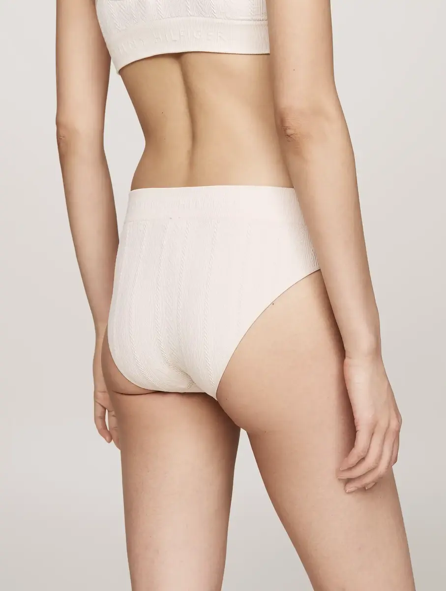 Tommy Hilfiger Naadloze dames taille slips - Seamless logo - Invisible dames onderbroeken beige