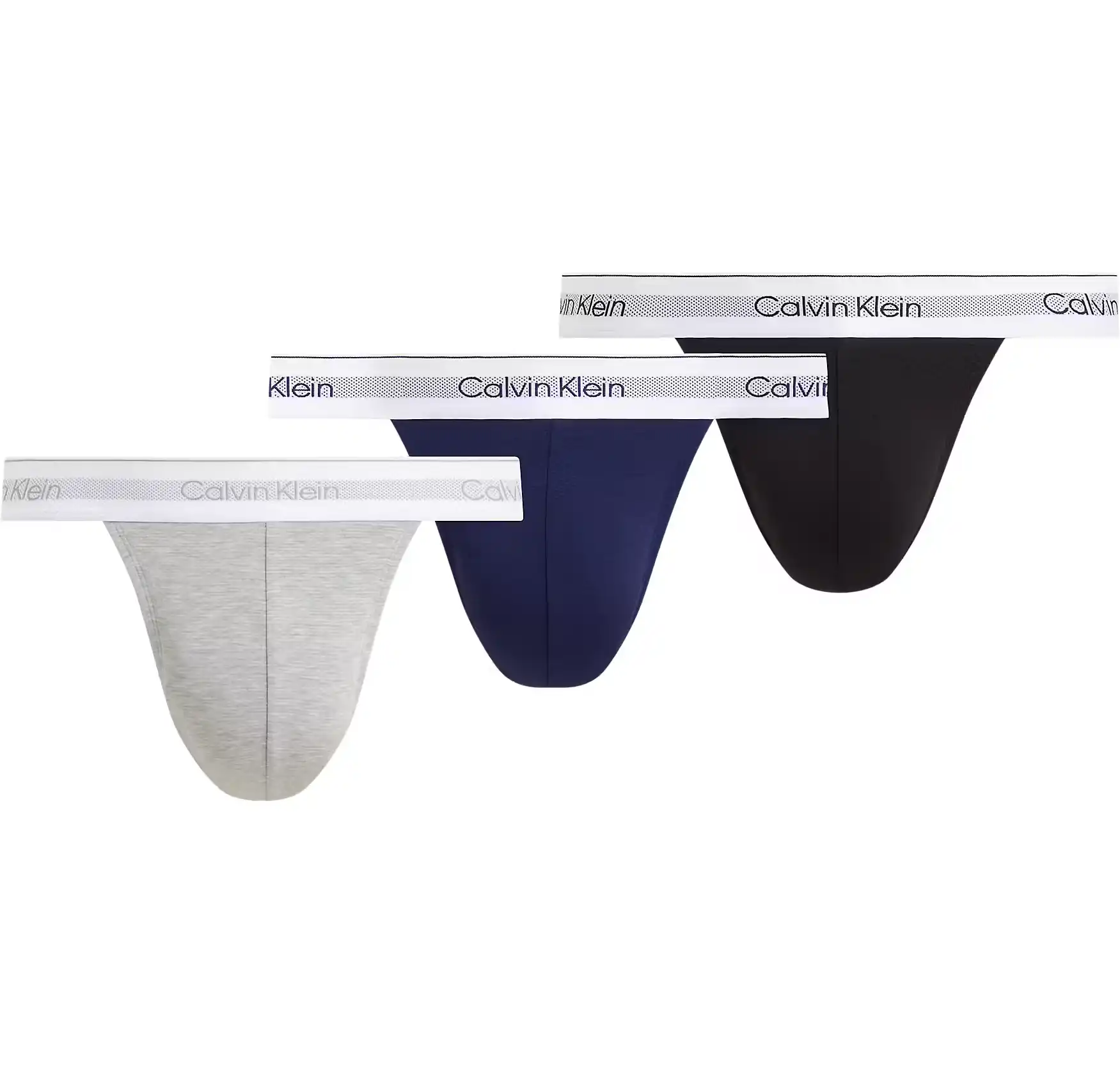 Calvin Klein 3-pack Tanga heren slips - Sport Brief - Maat XS