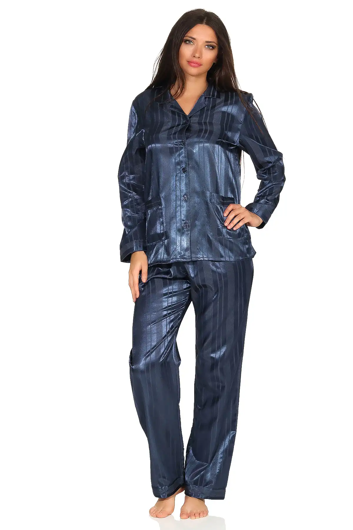 Norman dames Pyjama Satijn - Sophie Norman dames Pyjama Satijn - Sophie