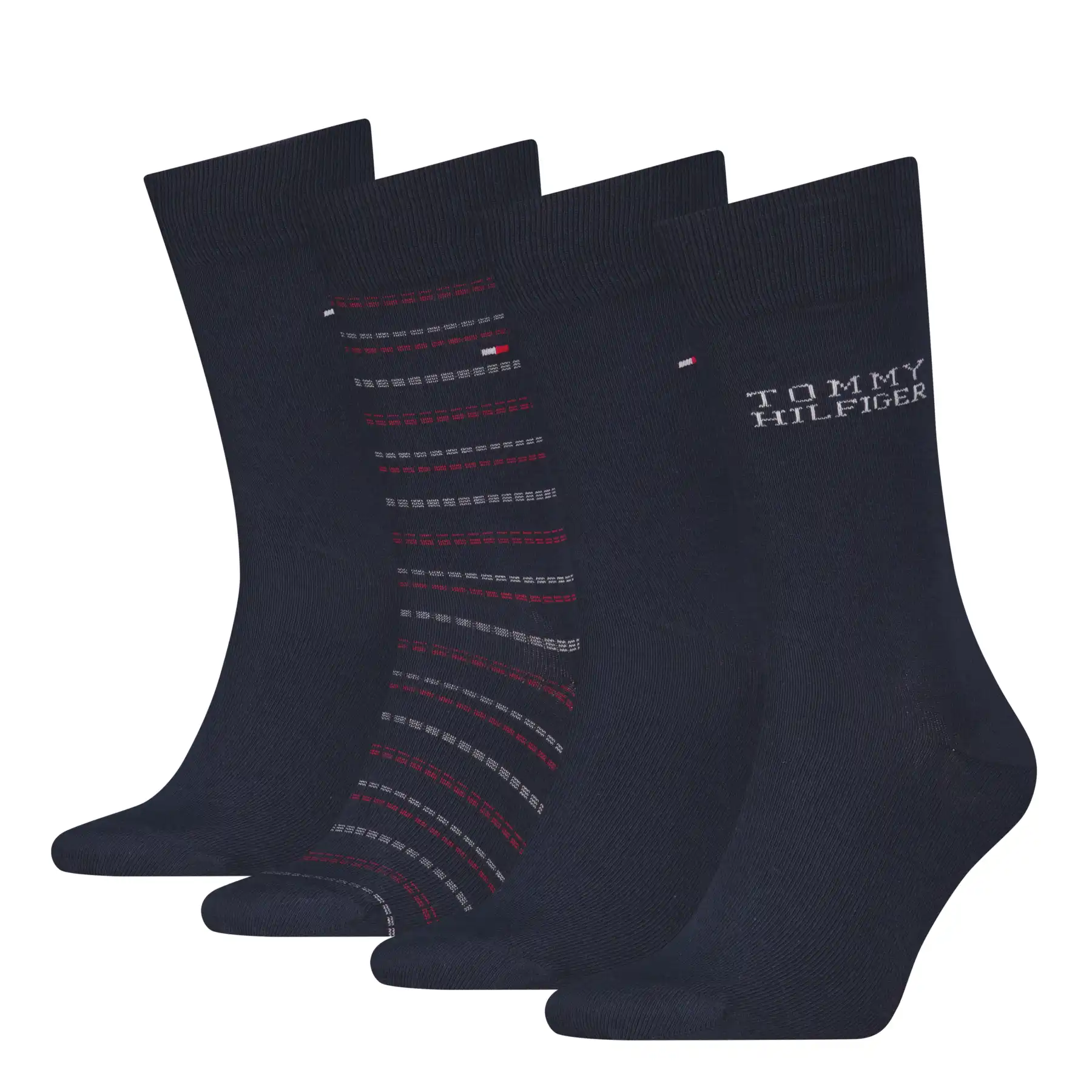 Tommy Hilfiger 4-paar sokken - Heren - Giftbox - Multipack heren sokken - Cadeauverpakking