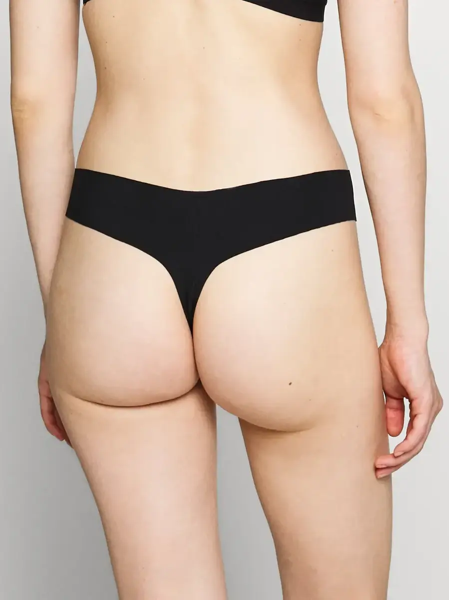 Pieces 3-pack naadloze dames string - invisible seamless strings