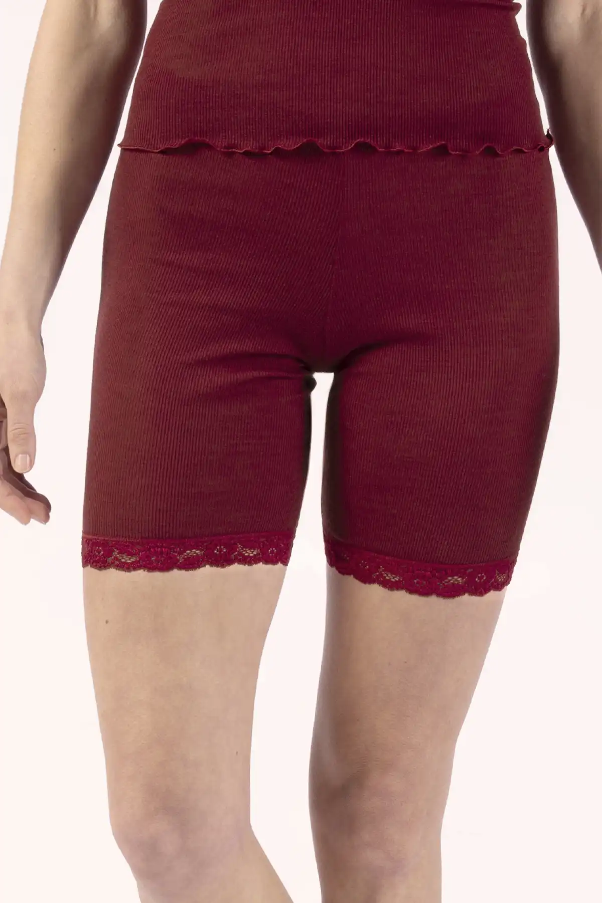 Nina von C dames Merino Wollen boxershort - Radler - Warme dames onderbroek lange pijpjes