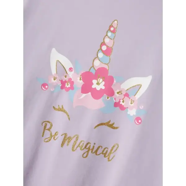 Name it kinder-meisjes pyjama katoen - Pastel Lilac - Organisch katoenen meisjes nachtkleding Name it kinder-meisjes pyjama katoen - Pastel Lilac - Organisch katoenen meisjes nachtkleding