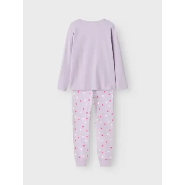 Name it kinder-meisjes pyjama katoen - Pastel Lilac - Organisch katoenen meisjes nachtkleding Name it kinder-meisjes pyjama katoen - Pastel Lilac - Organisch katoenen meisjes nachtkleding