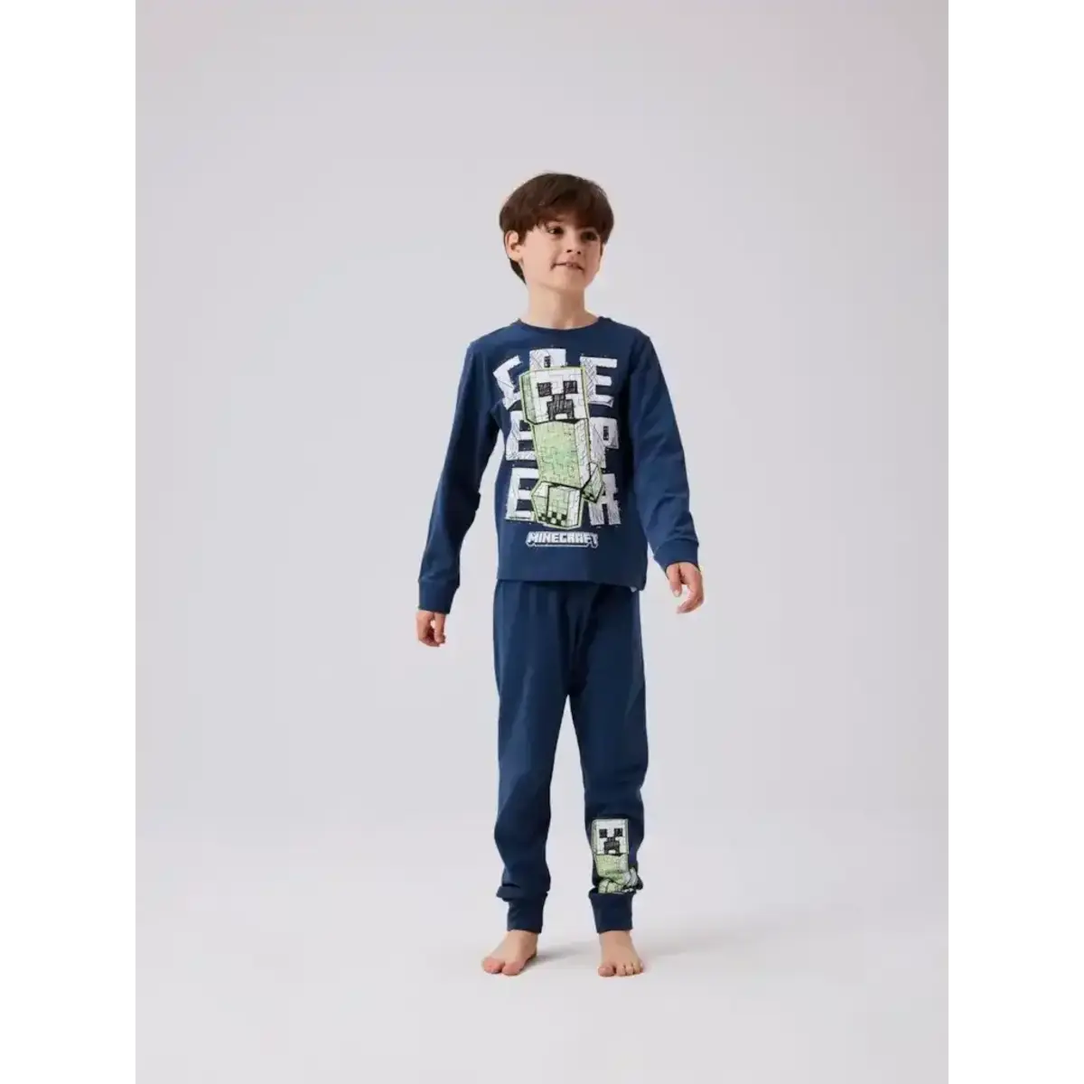 Name it kinder-jongens pyjama - Minecraft - Katoenen kinder nachtkleding maat 110/116 Name it kinder-jongens pyjama - Minecraft - Katoenen kinder nachtkleding maat 110/116