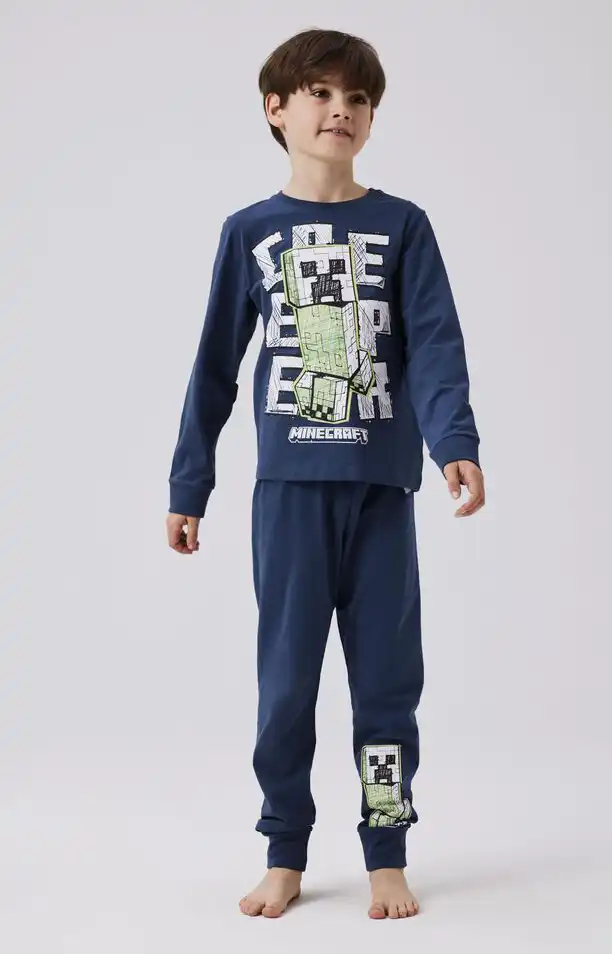 Name it kinder-jongens pyjama - Minecraft