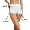 Sloggi Double Comfort short dames - Lekker zitten ondergoed dames - Badstof kruisje - katoenen dames ondergoed