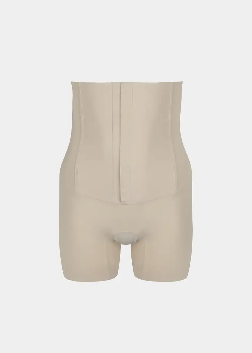 Magic Sterk hoge corrigerende boxershort - Voorsluiting bermuda - Sterke Hoge shapewear short Magic Sterk hoge corrigerende boxershort - Voorsluiting bermuda - Sterke Hoge shapewear short