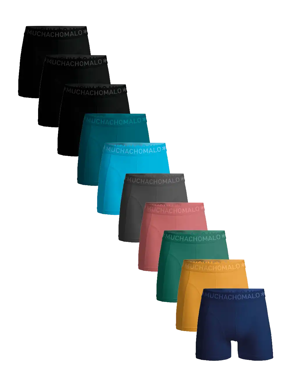 Muchachomalo 10-Pack Heren Boxershort - Autumn - Multipack heren onderbroeken