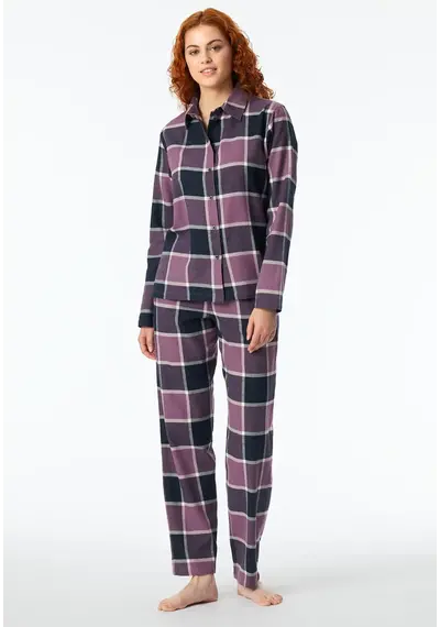Schiesser dames pyjama flanel - Select Premium Schiesser dames pyjama flanel - Select Premium