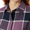 Schiesser dames pyjama flanel - Select Premium - Katoenen doorknoop pyjama lange mouwen