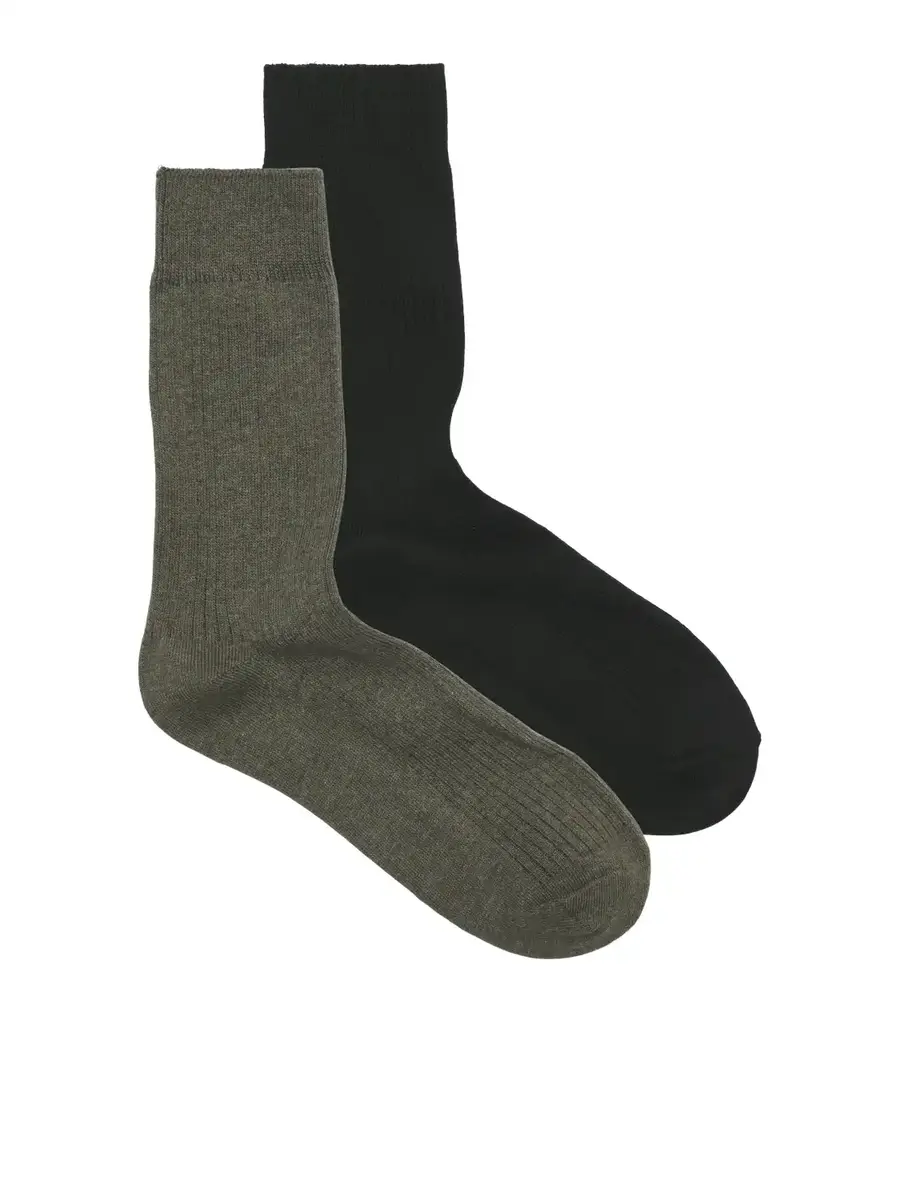 Jack & Jones 2-paar heren sokken katoen - Premium - Katoenen goedkope mannen sokken