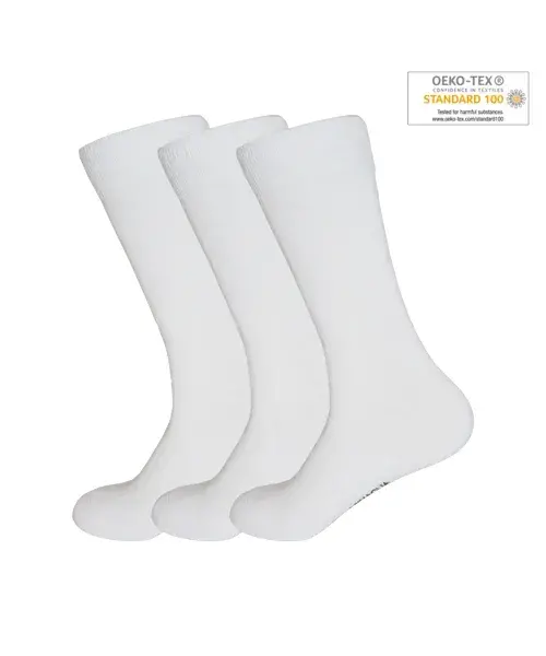 Gianvaglia 12-paar sokken dames & heren - Katoenen Goedkope sokken - Multipack witte sokken heren en dames