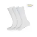 Gianvaglia 12-paar sokken dames & heren - Katoenen Goedkope sokken - Multipack witte sokken heren en dames - Wit