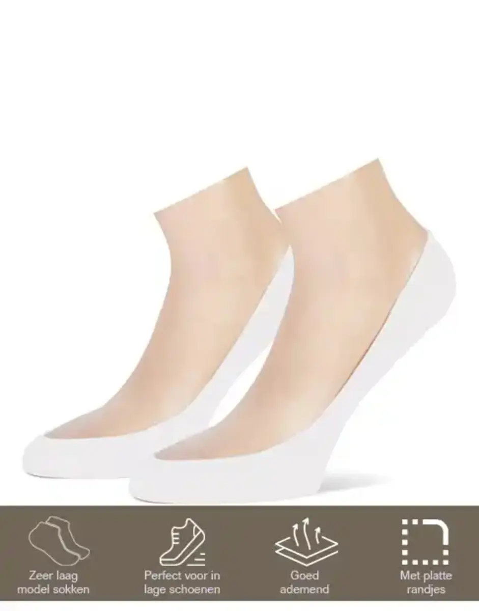 Teckel 2 paar - Sock Footies sokken - Kousenvoetjes - Loafer sokken katoen Teckel 2 paar - Sock Footies sokken - Kousenvoetjes - Loafer sokken katoen