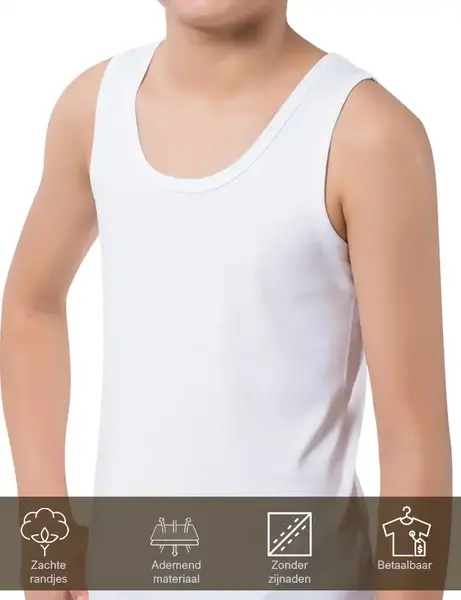 Beeren basic jongens hemd - 100% katoen Beeren basic jongens hemd - 100% katoen