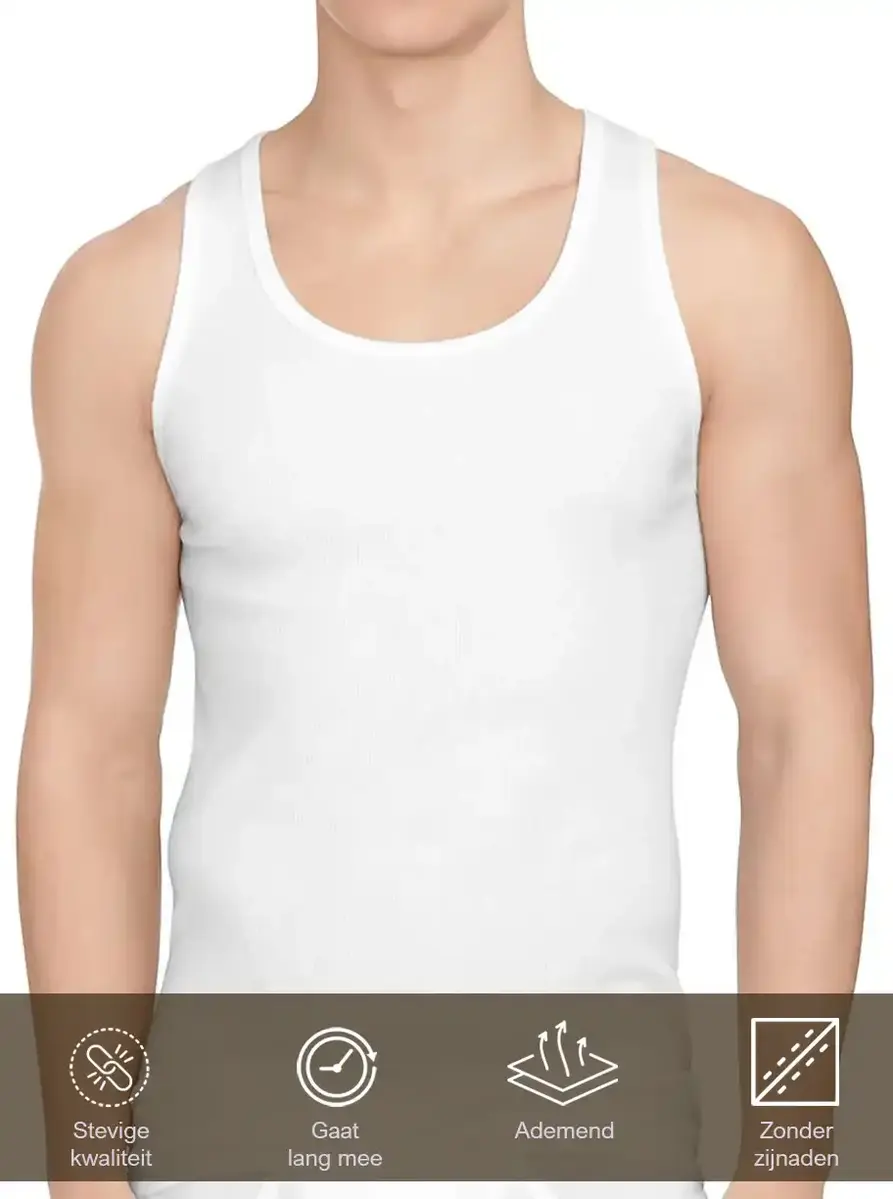 Startex / Beeren heren hemd rib Startex / Beeren heren hemd rib