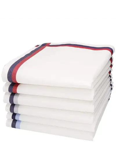 Swan 6 stuks Heren zakdoeken - Club Origineel