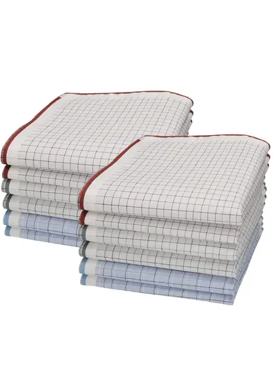 Swan 12 stuks - Heren zakdoeken Abel Swan 12 stuks - Heren zakdoeken Abel