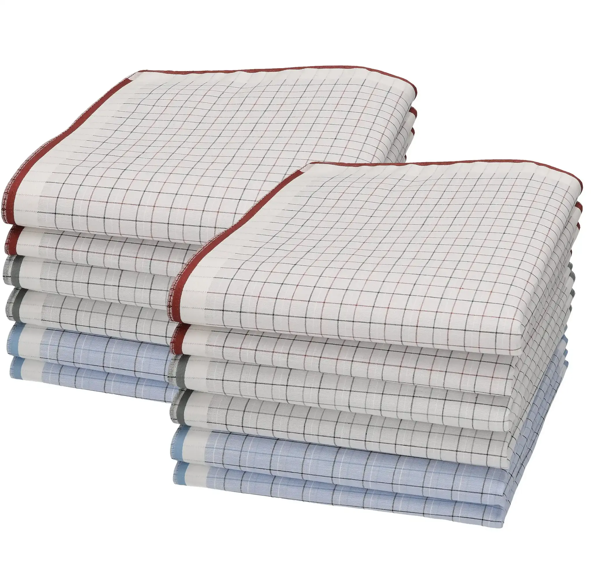 Swan 12 stuks - Heren zakdoeken Abel Swan 12 stuks - Heren zakdoeken Abel