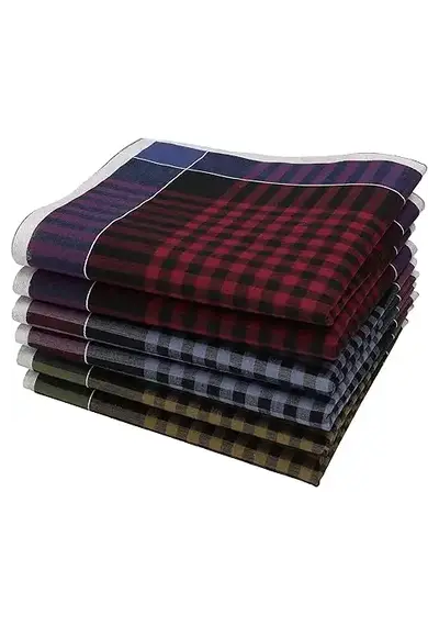 Swan 12 stuks - Heren zakdoeken Ruit donker Swan 12 stuks - Heren zakdoeken Ruit donker