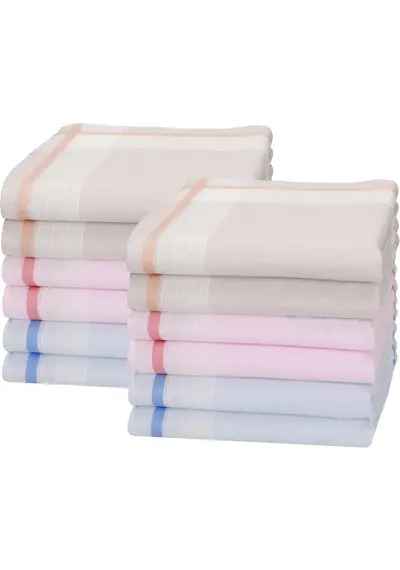 Swan 12 stuks - Dames zakdoeken Selma Swan 12 stuks - Dames zakdoeken Selma