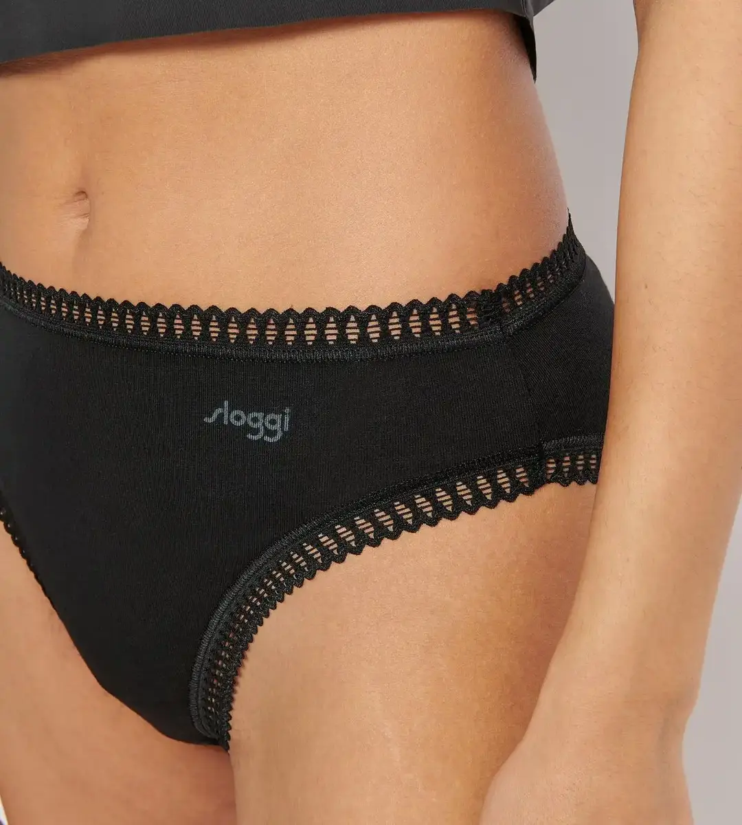 Sloggi 3-pack Crush Go - High legs slips dames - Hoog opgesneden dames onderbroeken biologisch katoen Sloggi 3-pack Crush Go - High legs slips dames - Hoog opgesneden dames onderbroeken biologisch katoen