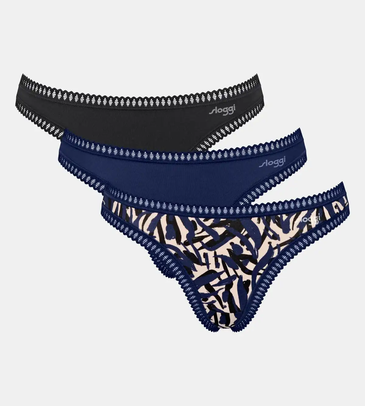 Sloggi 3-pack Go Crush string dames