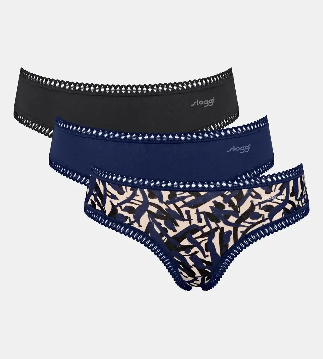 Sloggi 3-pack Crush Go dames hipsters