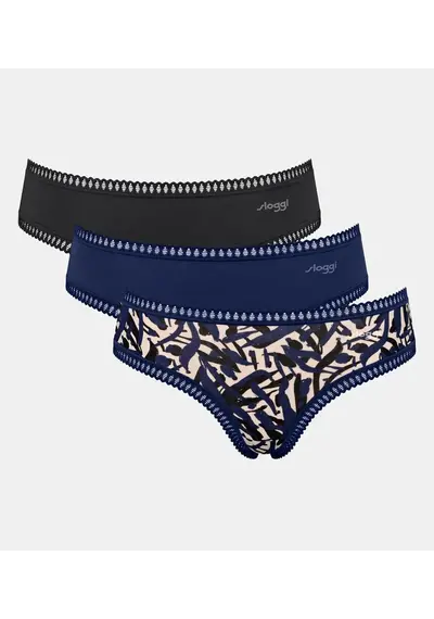 Sloggi 3-pack Crush Go dames hipsters Sloggi 3-pack Crush Go dames hipsters