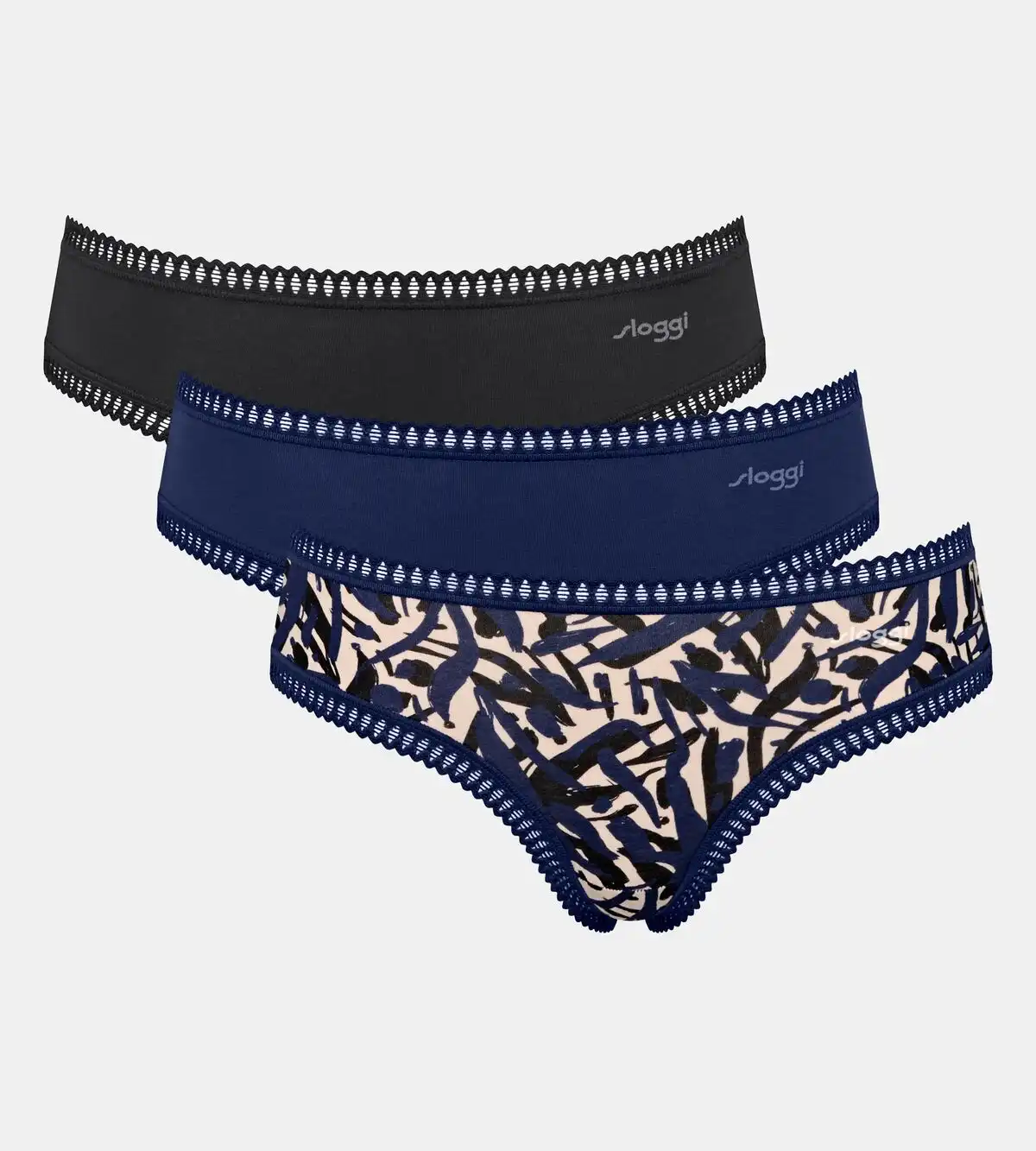 Sloggi 3-pack Crush Go dames hipsters