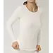 Ten Cate dames thermo shirt Lange mouw - Thermisch ondergoed dames - Ronde hals - Wit